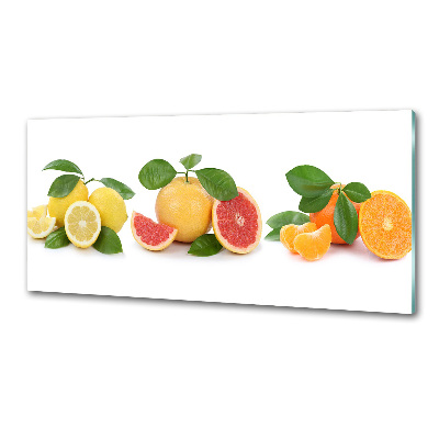 Pannello retrocucina con motivo di agrumi