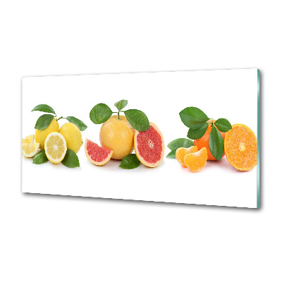 Pannello retrocucina con motivo di agrumi