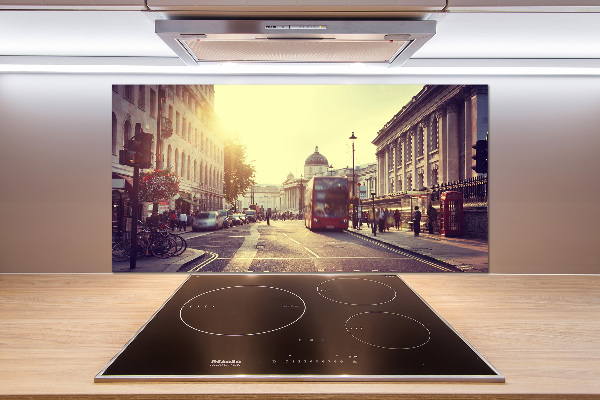 Pannello paraschizzi cucina stile Londra