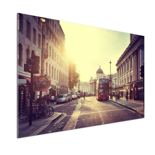 Pannello paraschizzi cucina stile Londra