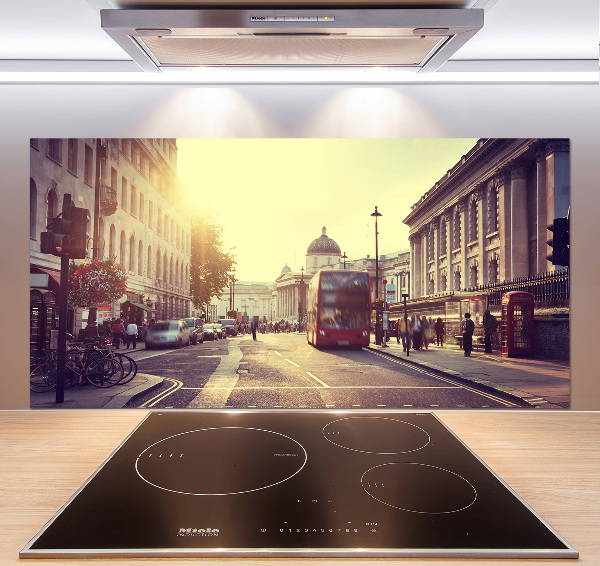 Pannello paraschizzi cucina stile Londra