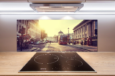 Pannello paraschizzi cucina stile Londra