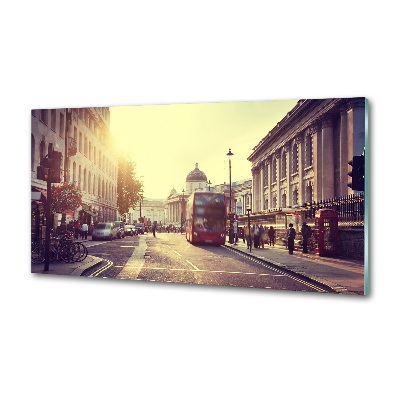 Pannello paraschizzi cucina stile Londra