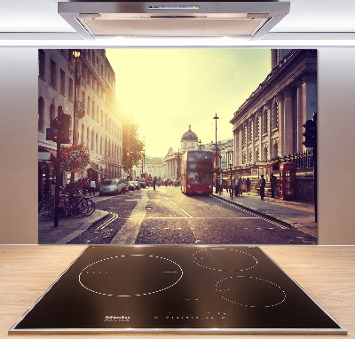 Pannello paraschizzi cucina stile Londra