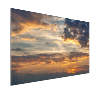 Pannello paraschizzi cucina con motivo Tramonto