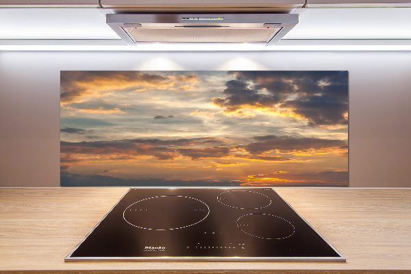 Pannello paraschizzi cucina con motivo Tramonto