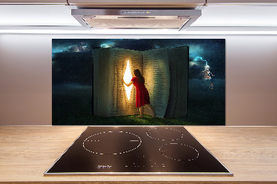 Pannello paraschizzi cucina con motivo 