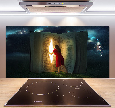 Pannello paraschizzi cucina con motivo 