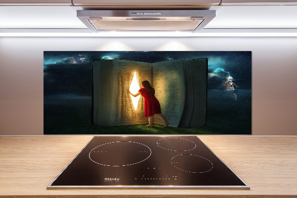 Pannello paraschizzi cucina con motivo 