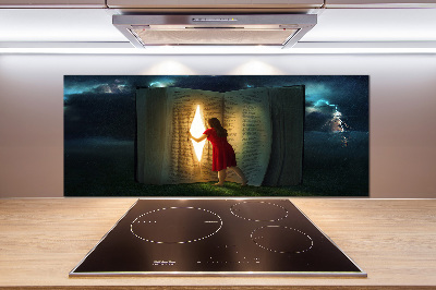 Pannello paraschizzi cucina con motivo 