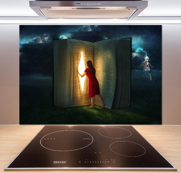 Pannello paraschizzi cucina con motivo 