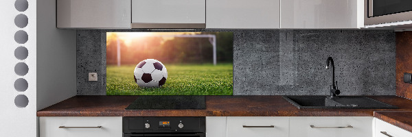 Pannello retrocucina con stampa a tema calcio