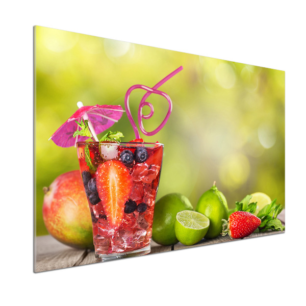 Rivestimento parete cucina con motivo Cocktail di frutta