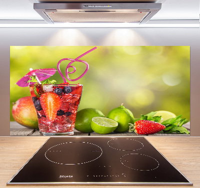 Rivestimento parete cucina con motivo Cocktail di frutta