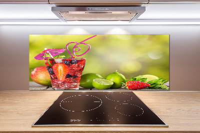 Rivestimento parete cucina con motivo Cocktail di frutta