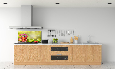 Rivestimento parete cucina con motivo Cocktail di frutta