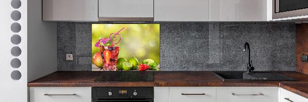 Rivestimento parete cucina con motivo Cocktail di frutta