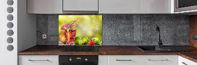 Rivestimento parete cucina con motivo Cocktail di frutta