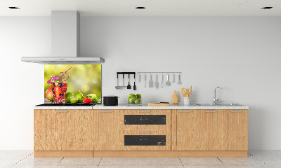 Rivestimento parete cucina con motivo Cocktail di frutta