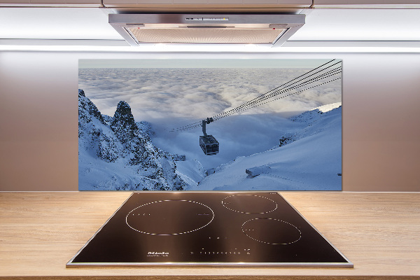 Pannello paraschizzi cucina con stampa Kasprowy Wierch