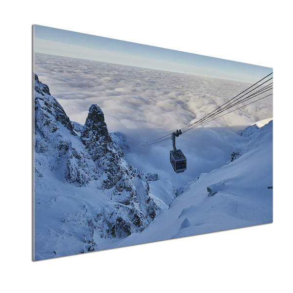 Pannello paraschizzi cucina con stampa Kasprowy Wierch