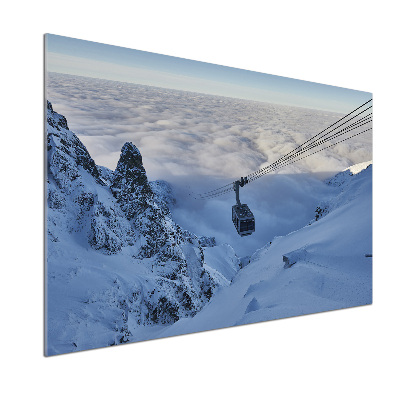 Pannello paraschizzi cucina con stampa Kasprowy Wierch