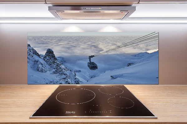 Pannello paraschizzi cucina con stampa Kasprowy Wierch