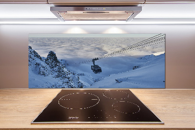 Pannello paraschizzi cucina con stampa Kasprowy Wierch