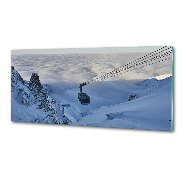 Pannello paraschizzi cucina con stampa Kasprowy Wierch