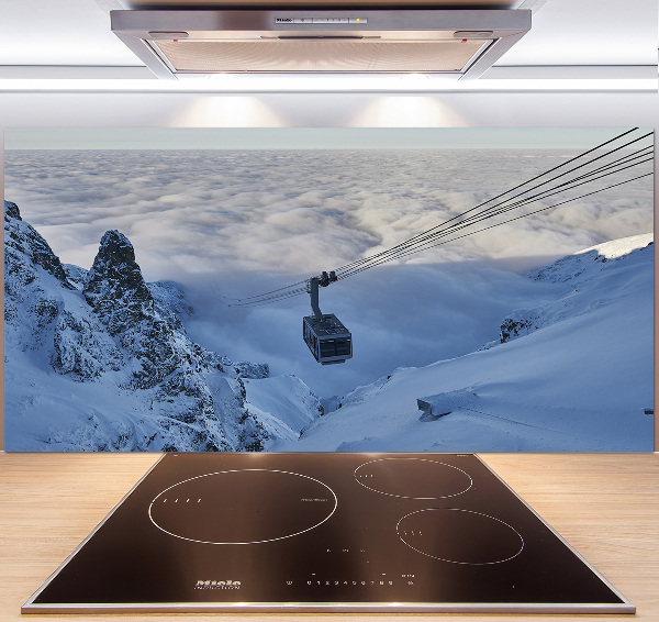 Pannello paraschizzi cucina con stampa Kasprowy Wierch