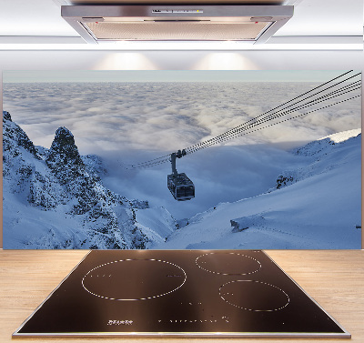 Pannello paraschizzi cucina con stampa Kasprowy Wierch