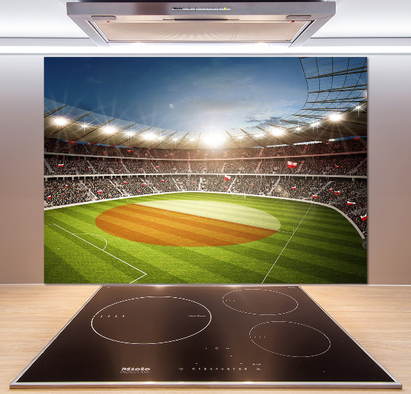 Pannello paraschizzi cucina con motivo Stadio della Polonia