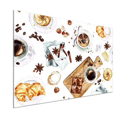 Rivestimento parete cucina con motivo 