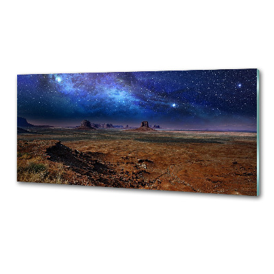 Pannello retrocucina con stampa 'Notte stellata'