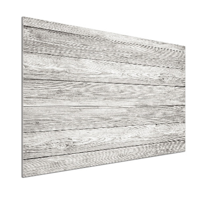 Pannello retrocucina con motivo effetto legno come sfondo