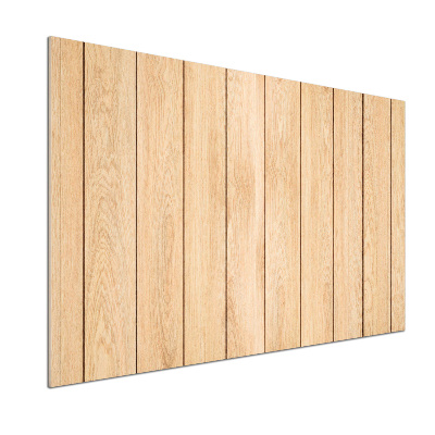 Pannello paraschizzi cucina con motivo effetto legno come sfondo