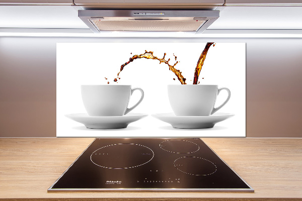 Rivestimento parete cucina con motivo Caffè versato