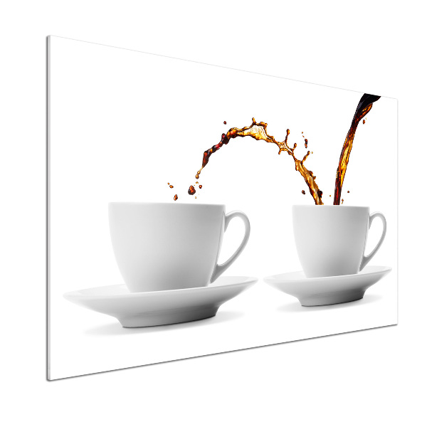 Rivestimento parete cucina con motivo Caffè versato