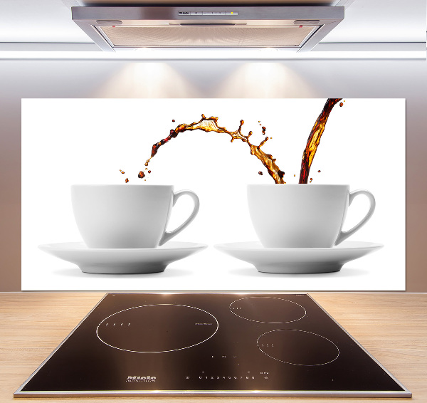 Rivestimento parete cucina con motivo Caffè versato