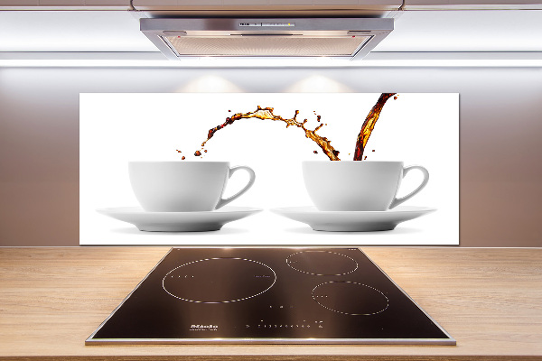 Rivestimento parete cucina con motivo Caffè versato