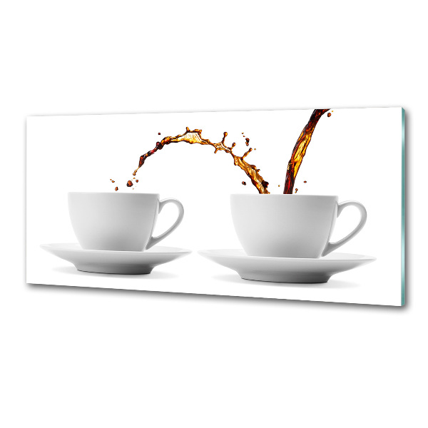 Rivestimento parete cucina con motivo Caffè versato