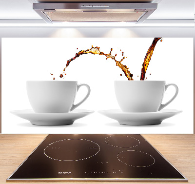 Rivestimento parete cucina con motivo Caffè versato