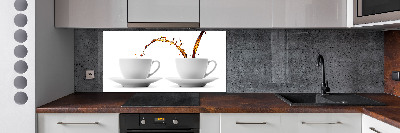Rivestimento parete cucina con motivo Caffè versato