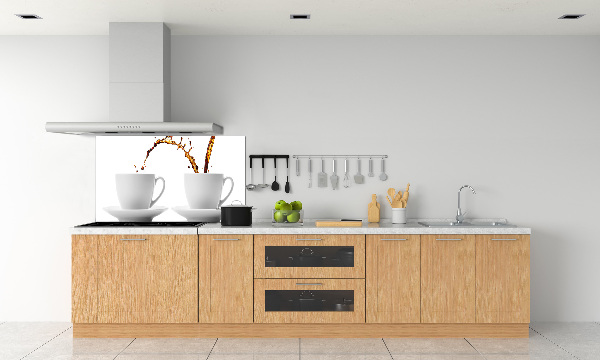 Rivestimento parete cucina con motivo Caffè versato