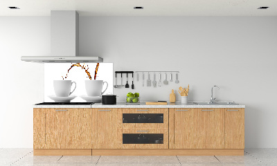 Rivestimento parete cucina con motivo Caffè versato