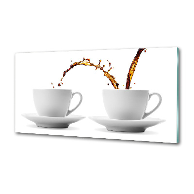 Rivestimento parete cucina con motivo Caffè versato