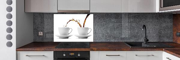 Rivestimento parete cucina con motivo Caffè versato