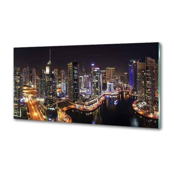 Pannello retrocucina con motivo Marina di Dubai