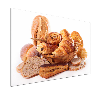 Rivestimento parete cucina con motivo a grana di pane