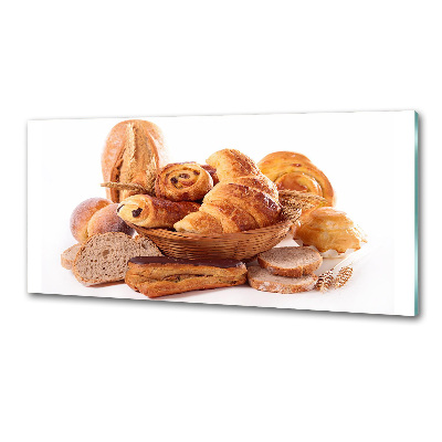 Rivestimento parete cucina con motivo a grana di pane